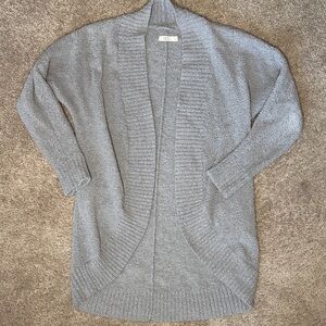 UGG Light Gray Open-Front Women's Cardigan Sweater